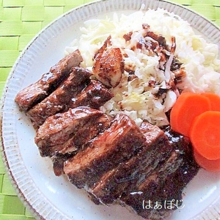 ご飯がすすむ♪牛ステーキ~甘辛ソース~